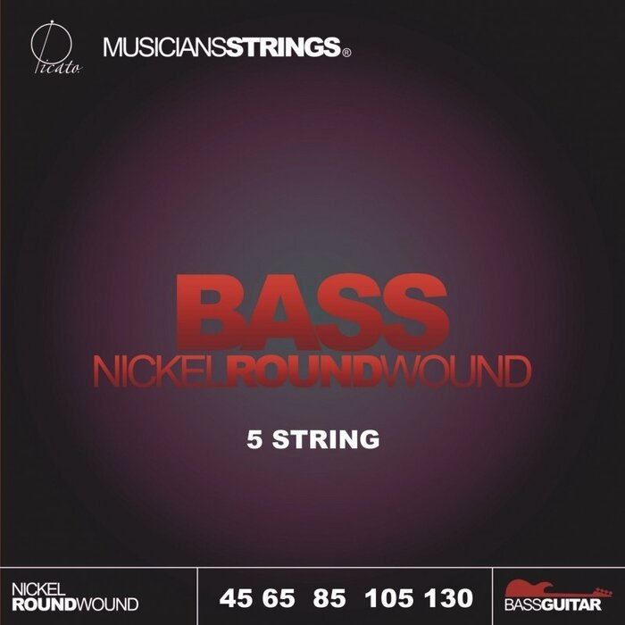 Picato 93045 Bass Guitar Strings Nickel