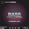 Picato 96658 Flatwound Bass Guitar Strings Stainless Steel