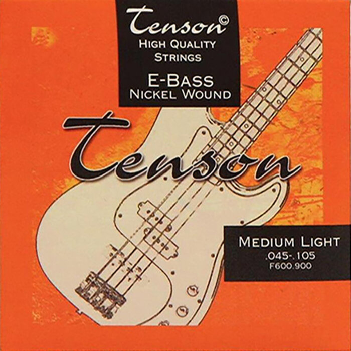 Tenson F600.900 Electric Bass Guitar Strings Nickel Roundwound