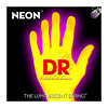 DR Neon NYB-45 45-105 HI DEF Bass Guitar Strings Yellow Nickel