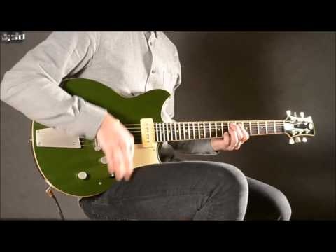 Yamaha Electric Guitar RS502T Bowden Green
