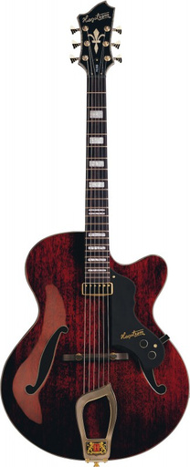 Hagstrom HL550 Electric Guitar Natural Mahogany Gloss