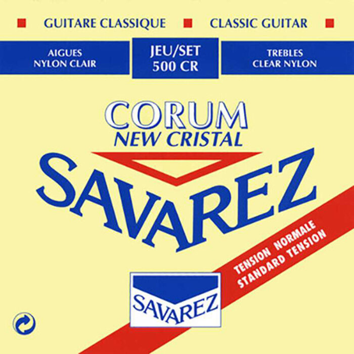 500CR Normal Tension Classical Guitar Strings Clear Nylon