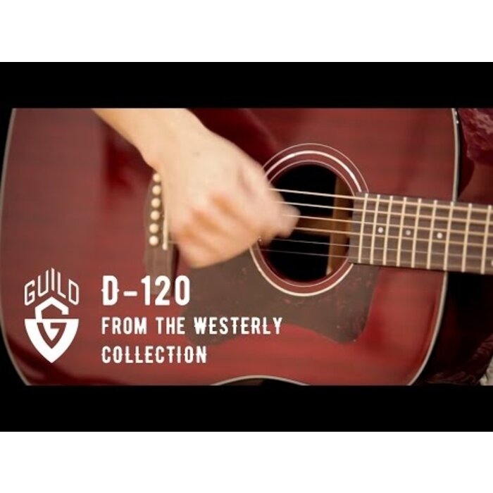 Guild D-120 Westerly Dreadnought Acoustic Guitar Natural