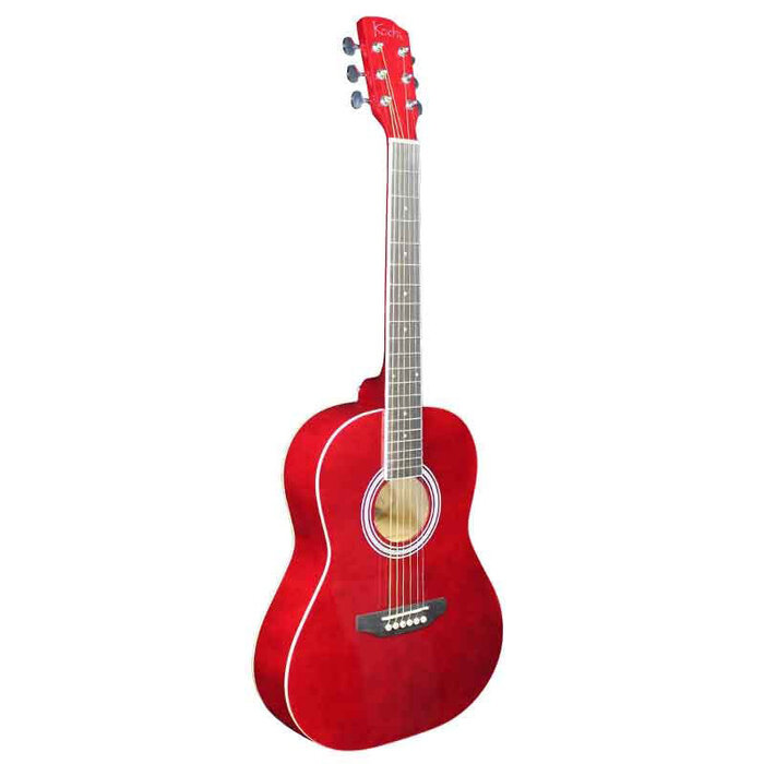 Koda 3/4 Size Acoustic Guitar Pack Red