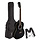 3/4 Size Left Handed Acoustic Guitar Pack -Black