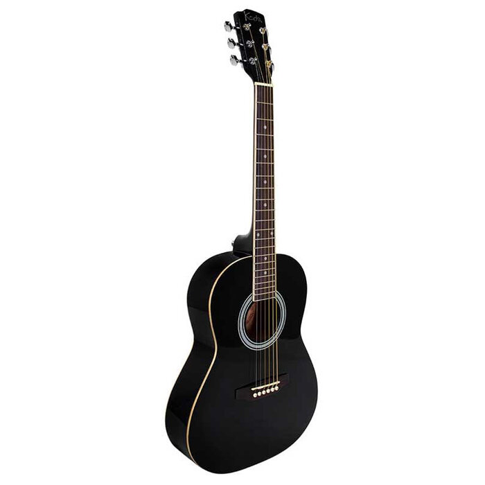 Koda 3/4 Size Left Handed Acoustic Guitar Pack -Black