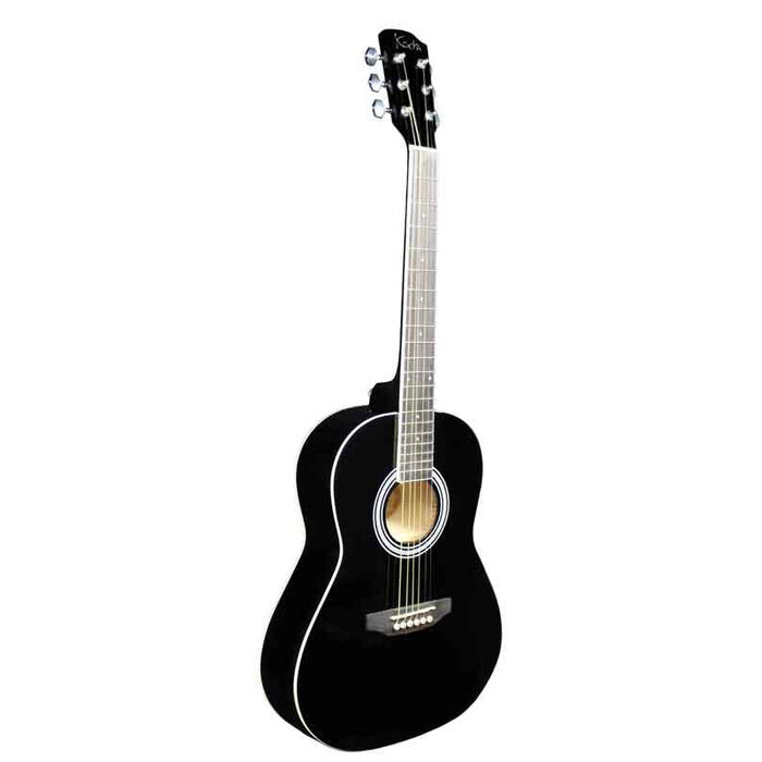 Koda 3/4 Size Acoustic Guitar Pack  Black