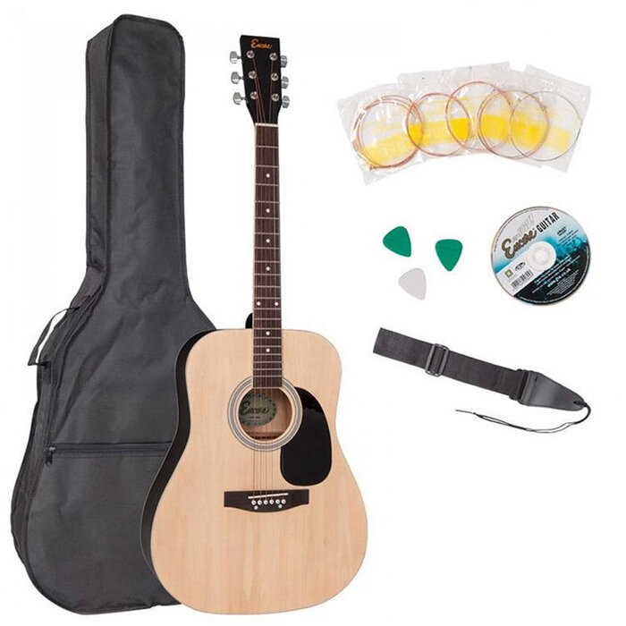 Encore EWP-100N Dreadnought Outfit - Natural