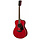Folk Guitar Ruby Red