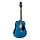 3/4 Dreadnought Acoustic Guitar Blue