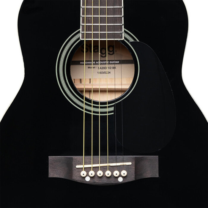 Stagg 1/2 Dreadnought Acoustic Guitar Black