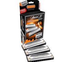 Hohner Special 20 560/20 Pro Pack C.G.A Diatonic Harmonica
