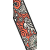 Stagg Woven Strap Paisley 1 Red