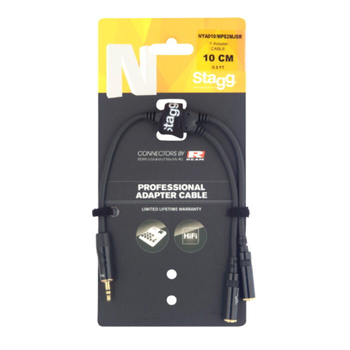 Stagg 10CM/0.3F YAD MISTPL-2MISTJK DL