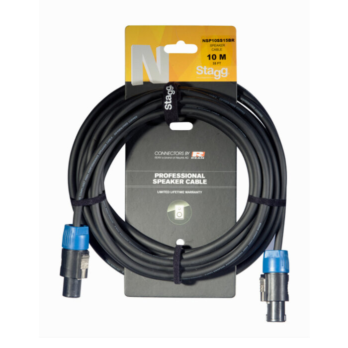 Stagg 10M/33F-1.5 Speaker Cable SP-SP 4P/2W DLX