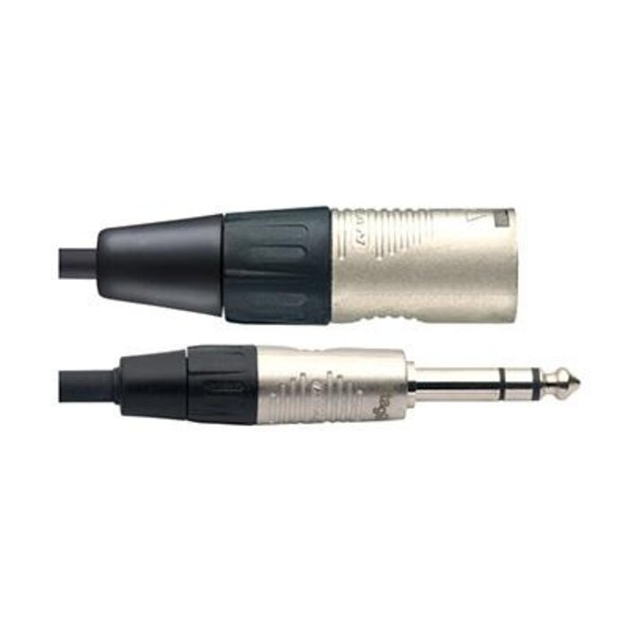 Stagg 1M/3F Audio Cable  XLRM-ST PLG DL