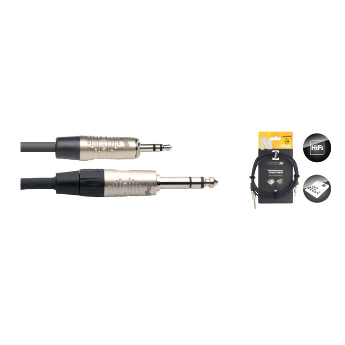 Stagg 2M/6FT Audio minST.PL-ST.PL DL