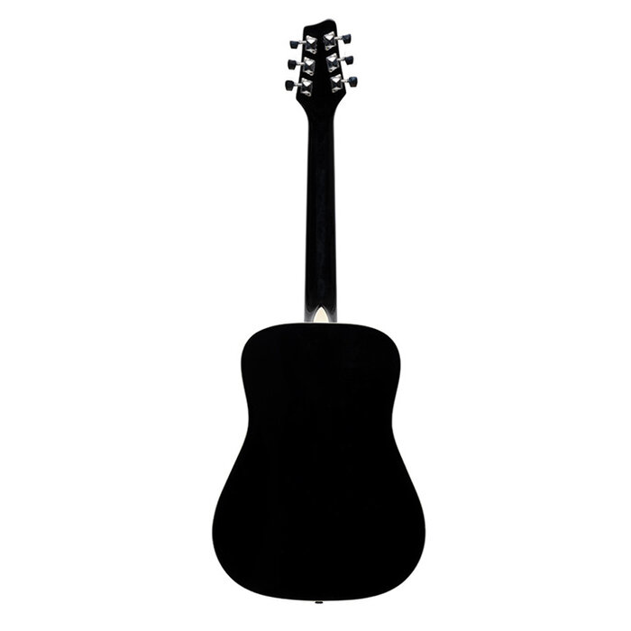 Stagg 3/4 Dreadnought Acoustic Guitar Lefthand Black