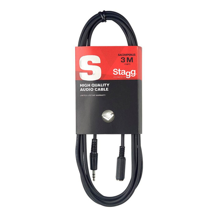Stagg 3M/10F Audio min.ST(PLUG-JACK)