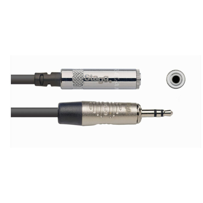 Stagg 3M/10F Audio miSTPLâˆ’miSTJK DLX