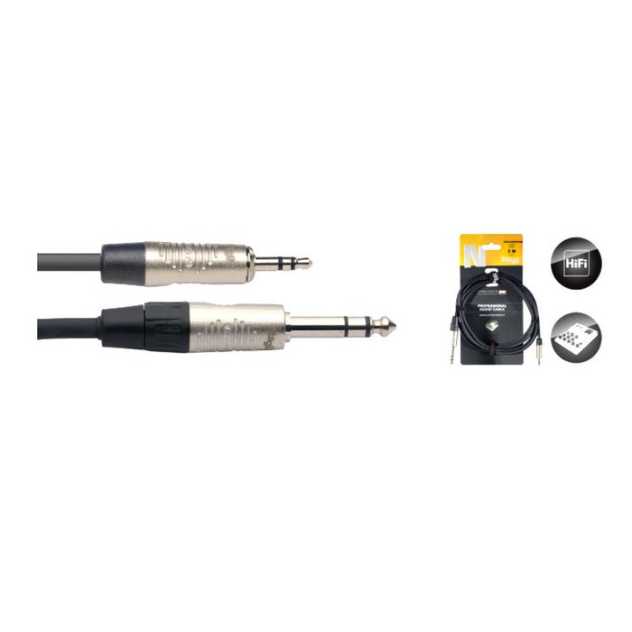 Stagg 3M/10FT Ausio minST.PL-ST.PL DL