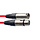 3M/10F Red Mic Cable XLRf-XLRm