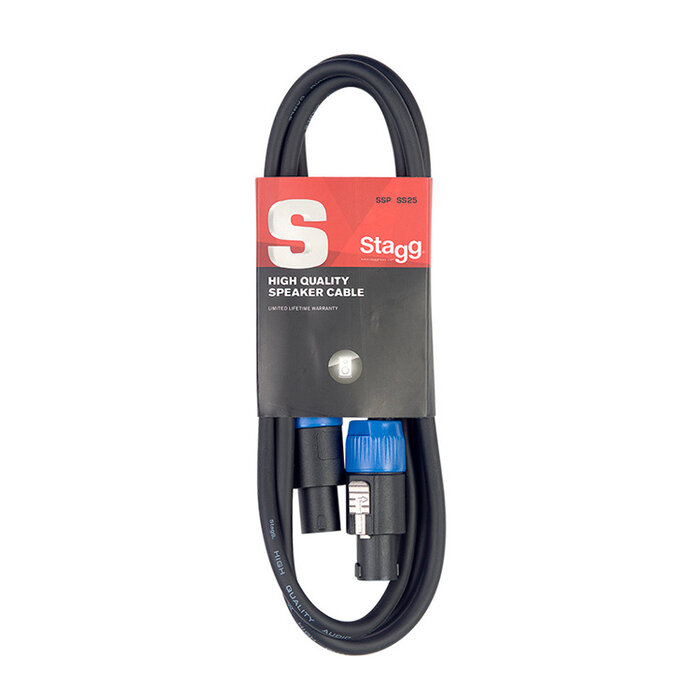 Stagg 6M-2,5/20FT-14GA SPKR SPK-SPK