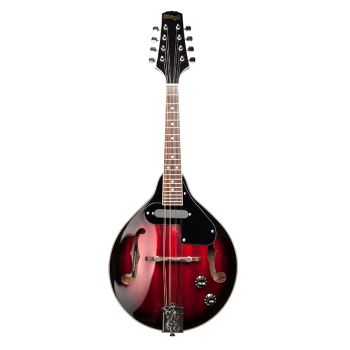 Stagg Acoustic-Electric Mandolin Nato Redburst