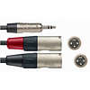 Stagg Cable 3M/10F Split Minst Pl 2Xlrm DL