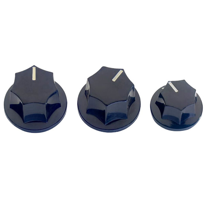 Stagg JB Volume And Tone Buttons Black