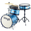 Stagg Junior Drumset Blue 3 Piece 12"
