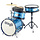 Junior Drumset Blue 3 Piece 12"