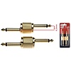Stagg Mono Jack To Mono Jack Hook Adaptor Gold