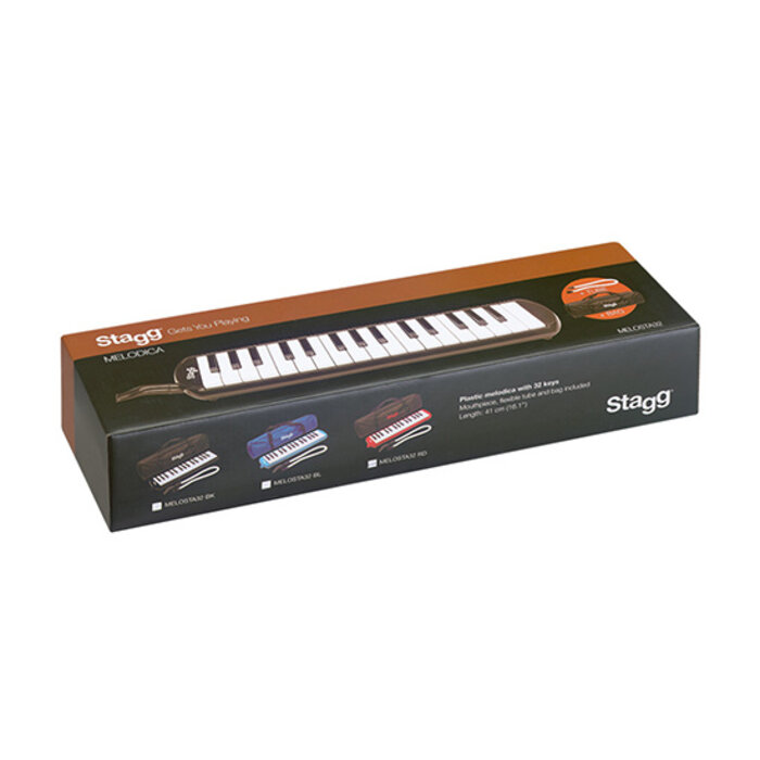 Stagg Melodica 32 Keys W/Bag Blue
