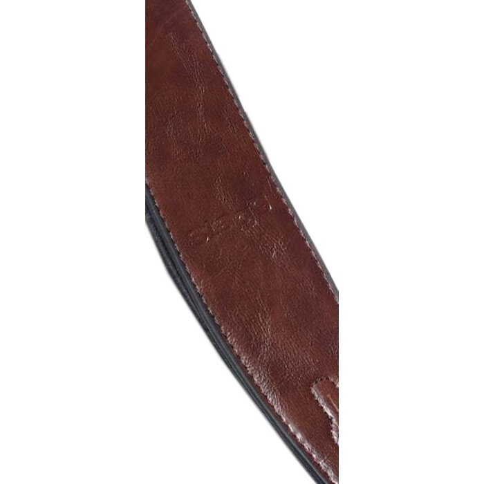 Stagg Padded Leather Strap Brown