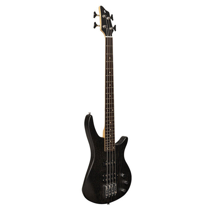 Stagg SBF-40 BLK 3/4 Fusion Electric Bass Guitar Satin Black