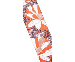 Stagg Terylen Uke Strap Flower Orang