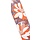 Terylen Uke Strap Flower Orang