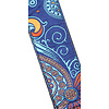 Stagg Woven Strap Paisley 2 Blue