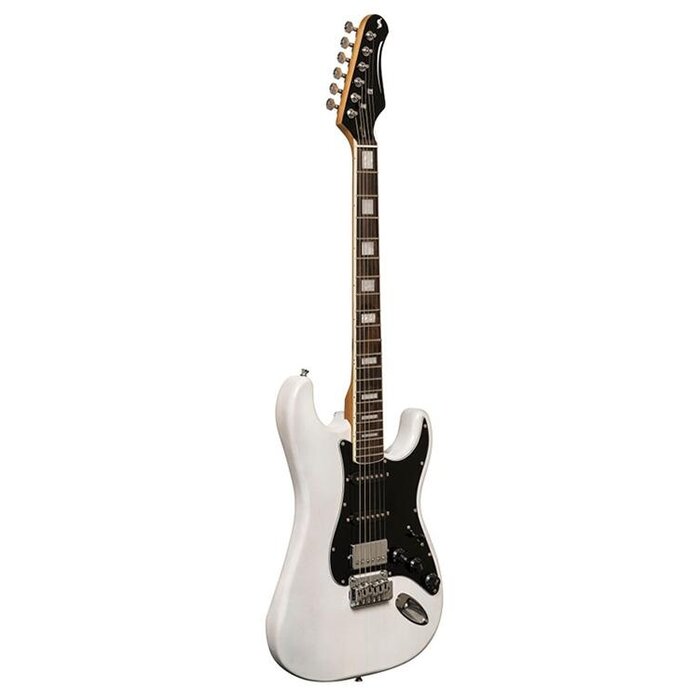 Stagg Vint Serie-S 60 Electric Guitar White BL