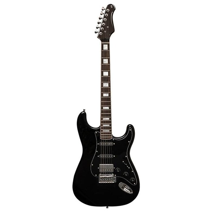 Stagg Vint Serie-S 60 Electric Guitar Black