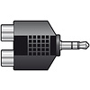 3.5 plug 2 phono skt