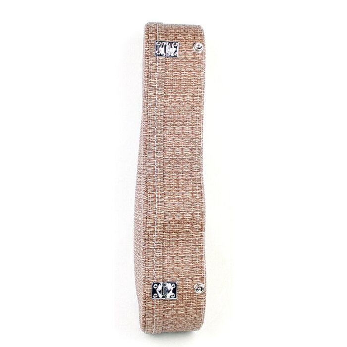 Aiersi Woven Straw Design Hard Soprano Ukulele Case