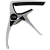 Aroma AC20S Acoustic Guitar Capo, High Quality Aluminium Material, Steel Spring,  High quality silicone cushion, SILVER