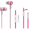 Avlink Stereo Earphones Flat Cable Pink