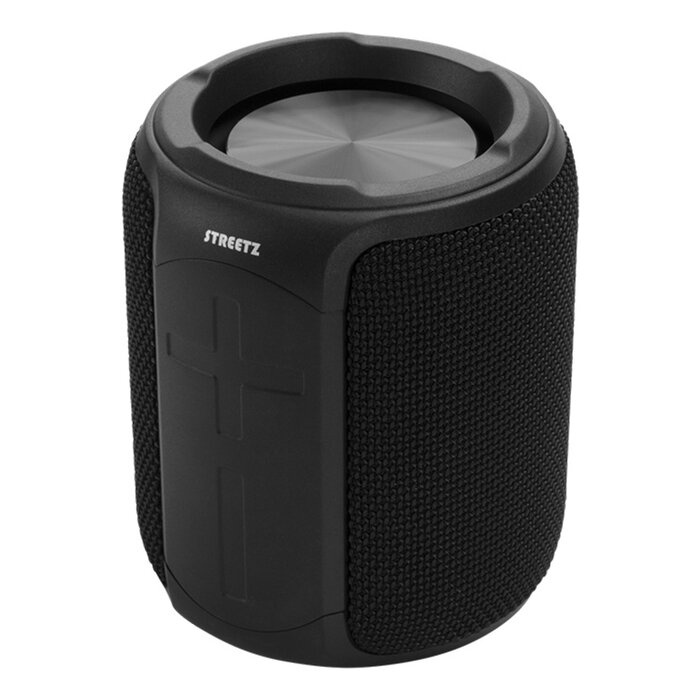 Streetz Black Waterproof BT Speaker 2X5W & Aux