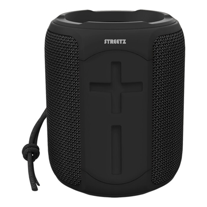 Streetz Black Waterproof BT Speaker 2X5W & Aux