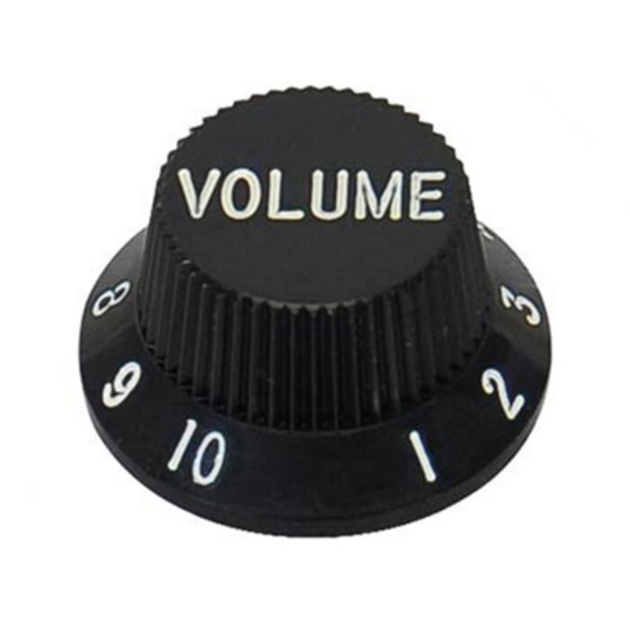 Boston Bell Knob Black Volume