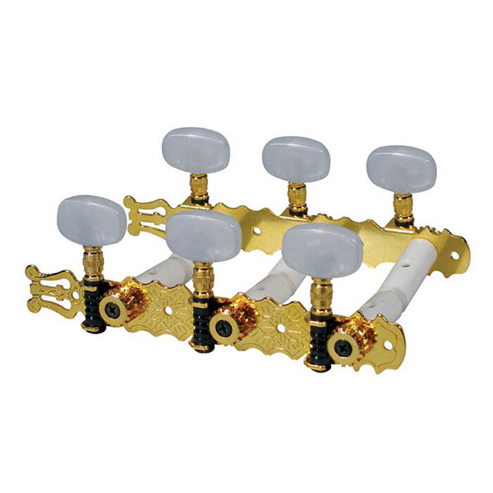 Boston Machine Head For Classical Guitar Nylon Shaft 3 A Side